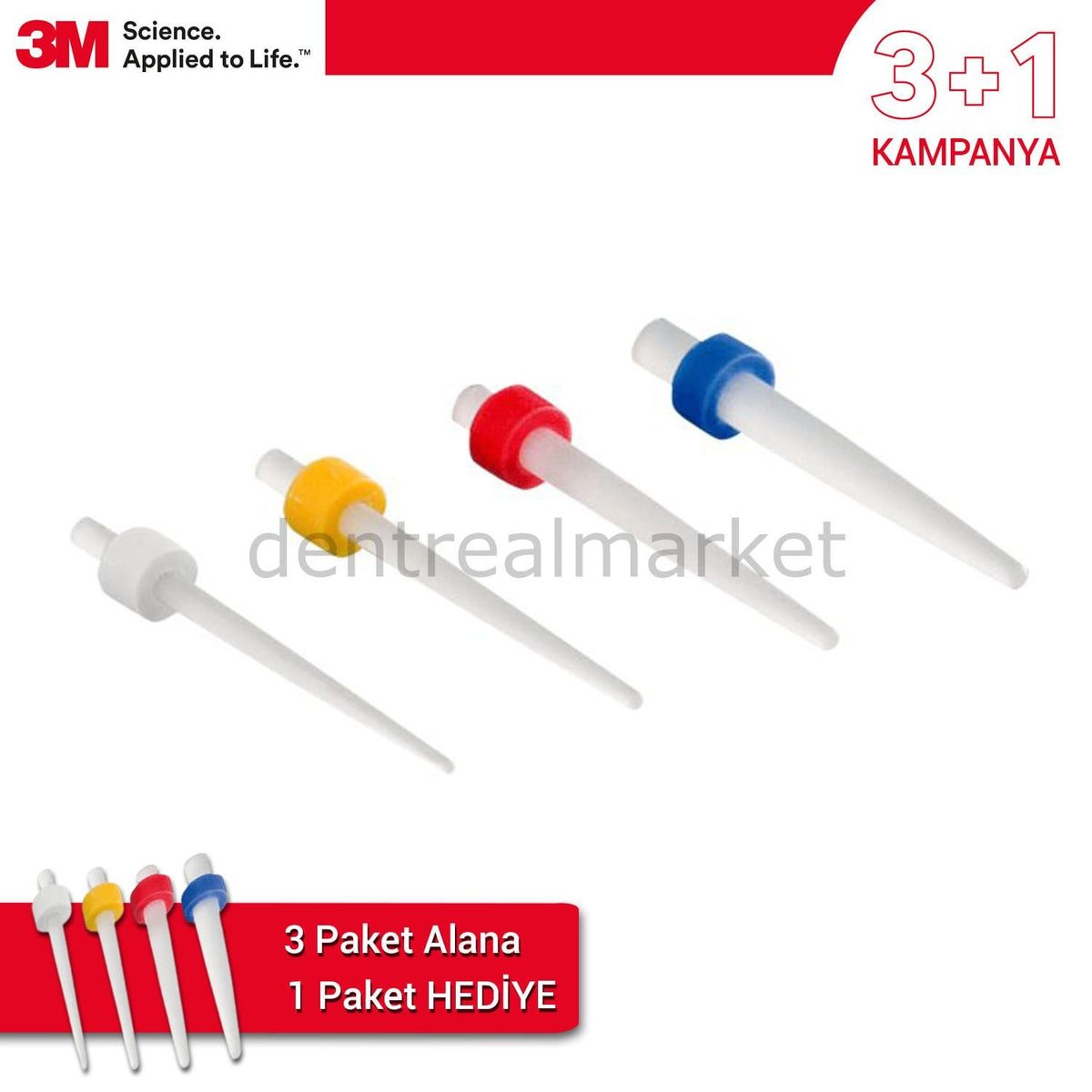 Solventum (3M) RelyX Fiber Post Refill Pack of 10 - 3+1 Promo