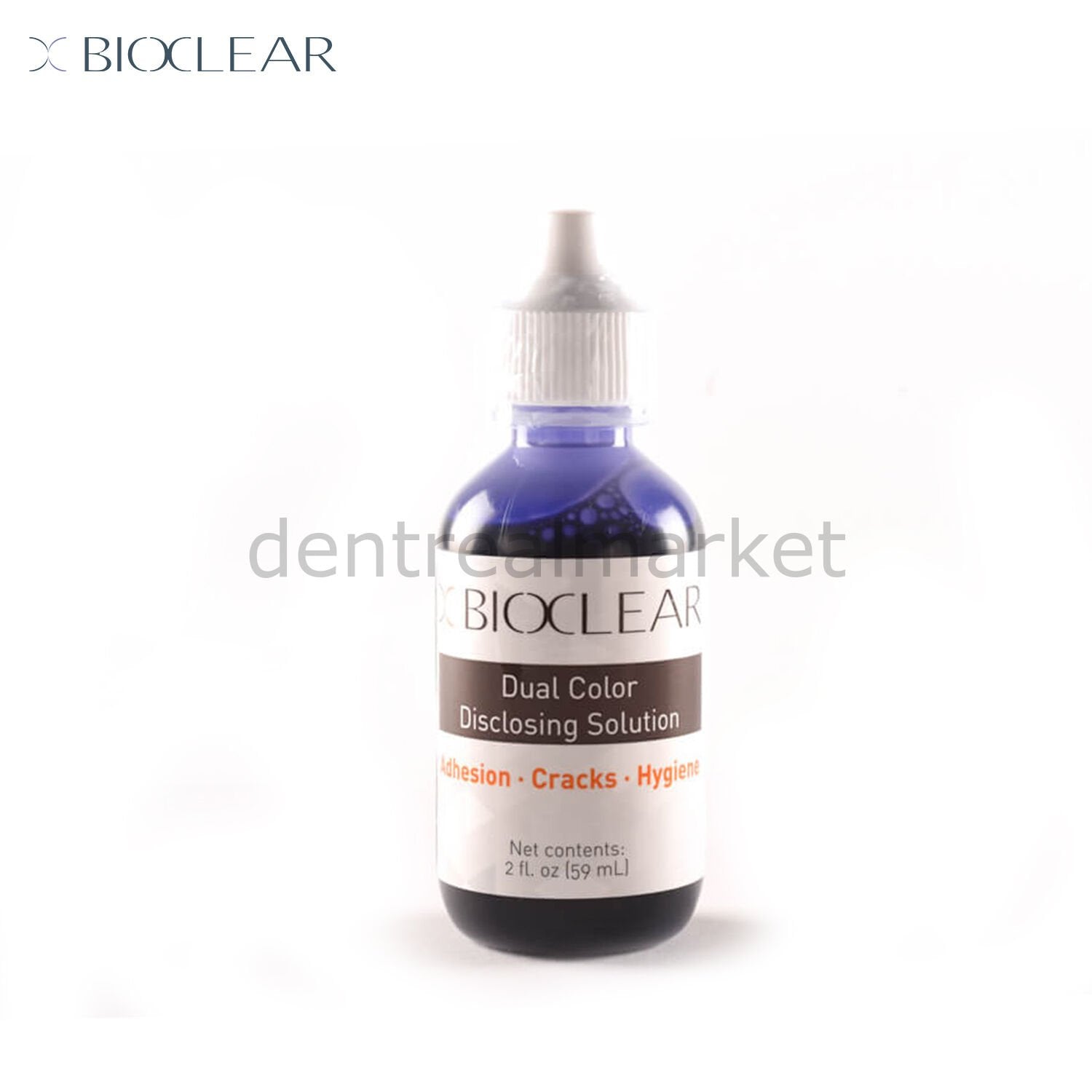 Bioclear Dual Color Disclosing Solution - 59 ml