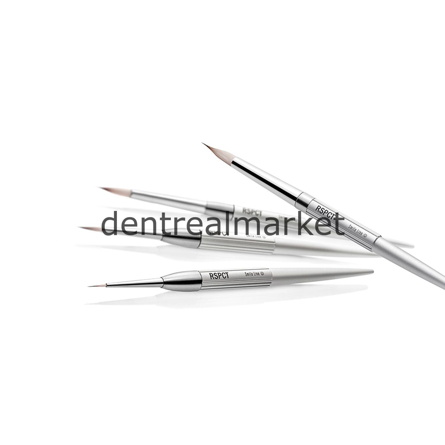 Smile Line RSPCT Spare Synthetic Brush Long Tips #8 2 pcs