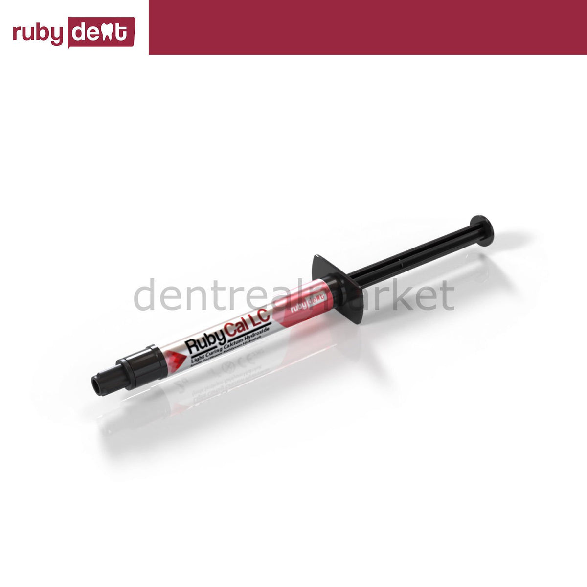 Rubydent RubyCal LC Light-Cured Calcium Hydroxide 4x2 g