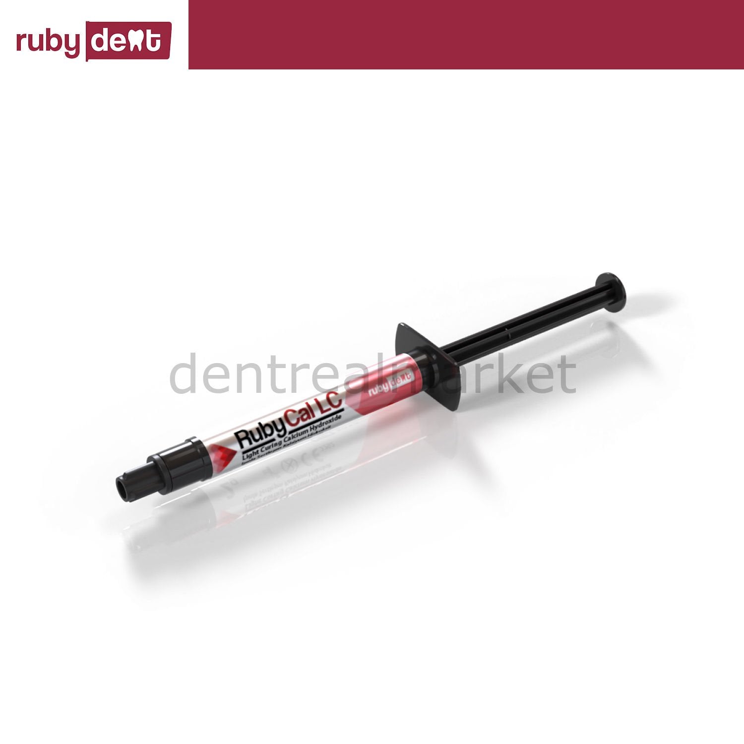 Rubydent RubyCal LC Light-Cured Calcium Hydroxide 4x2 g