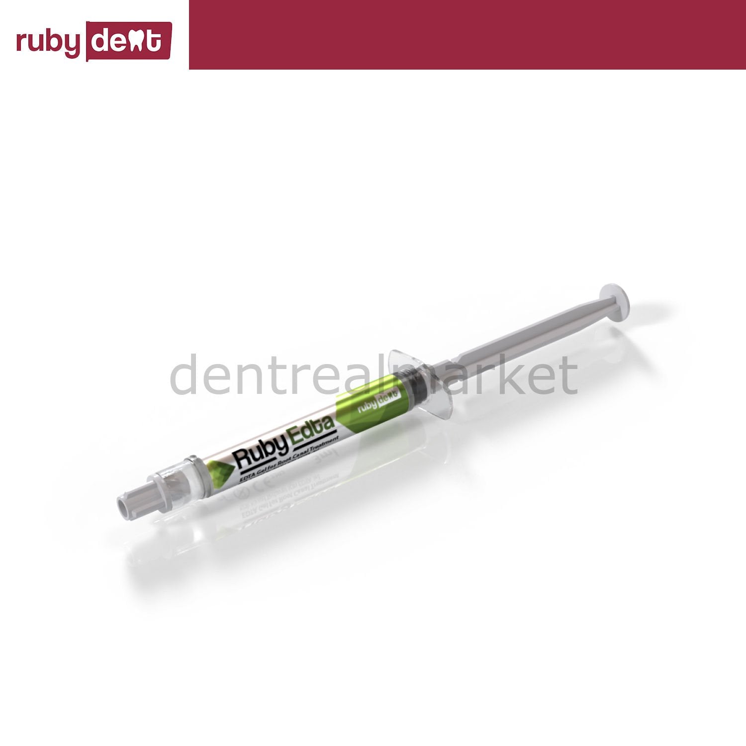 Rubydent RubyEdta EDTA Gel 4x3 ml Syringe