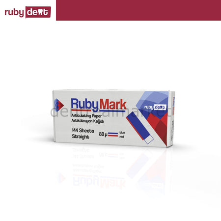 Rubydent RubyMark Articulation Paper — Straight