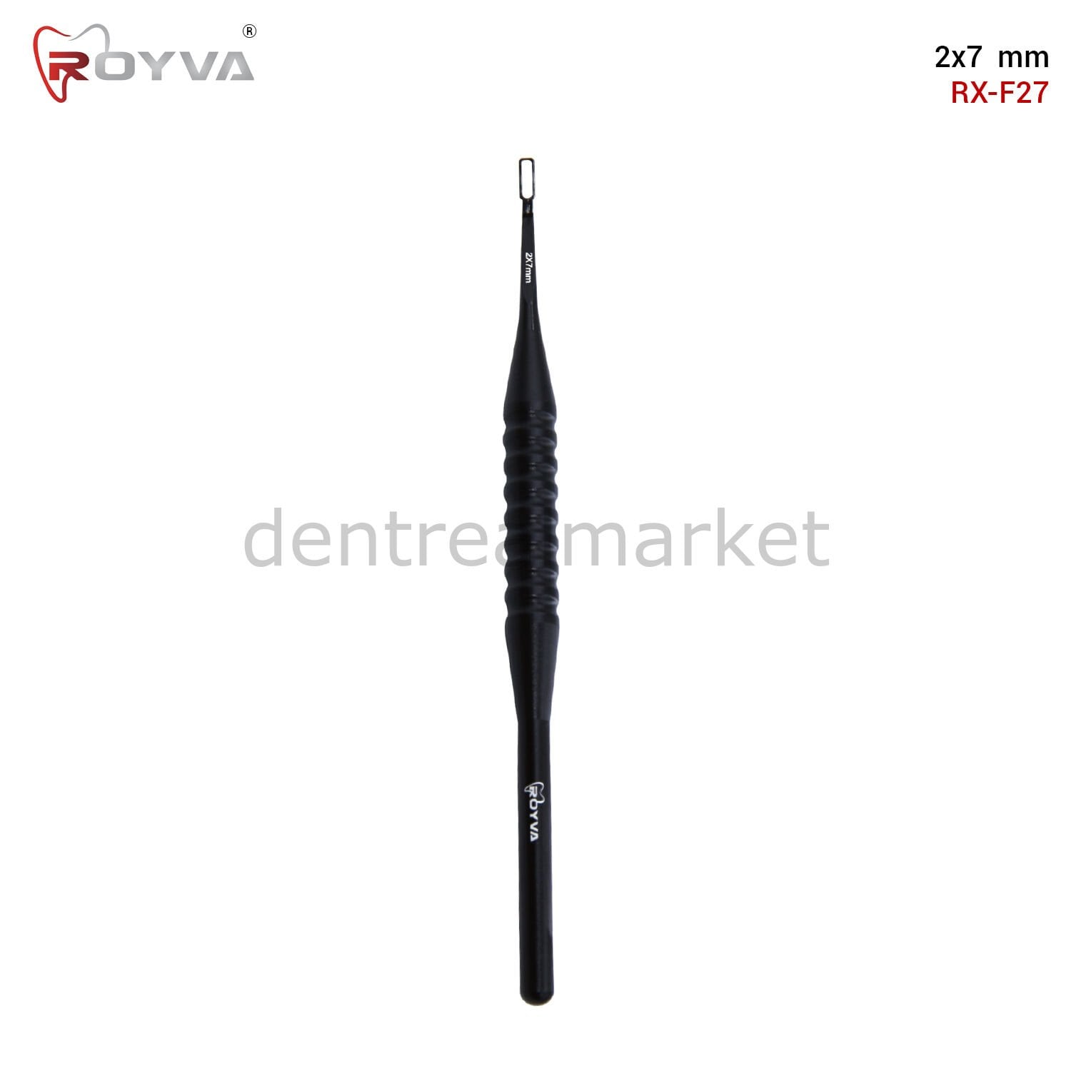 Royva Flexi Mirror - Microsurgical Mirror RX-F27 2x7 mm