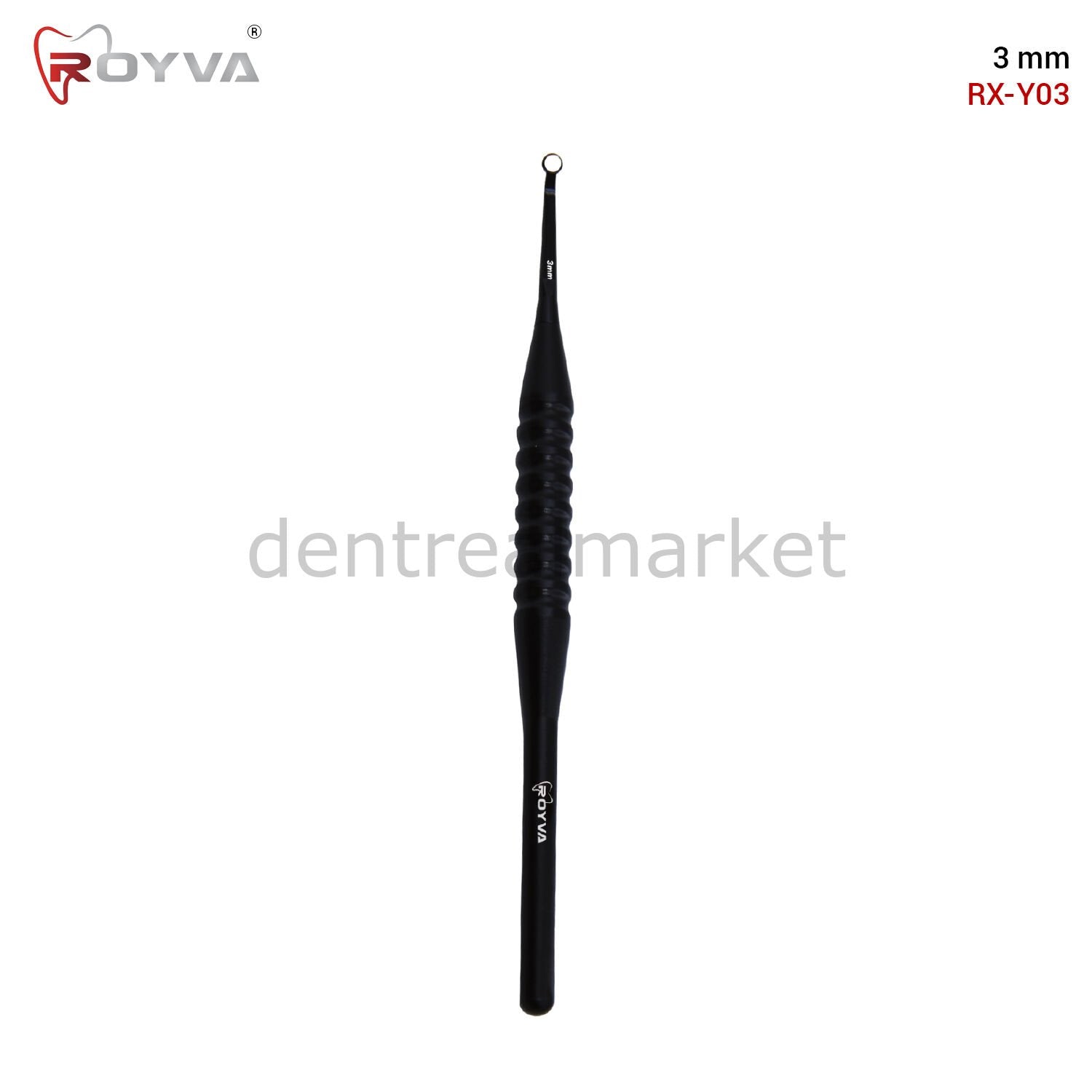 Royva Flexi Mirror Microsurgery Mirror RX-Y03 3 mm