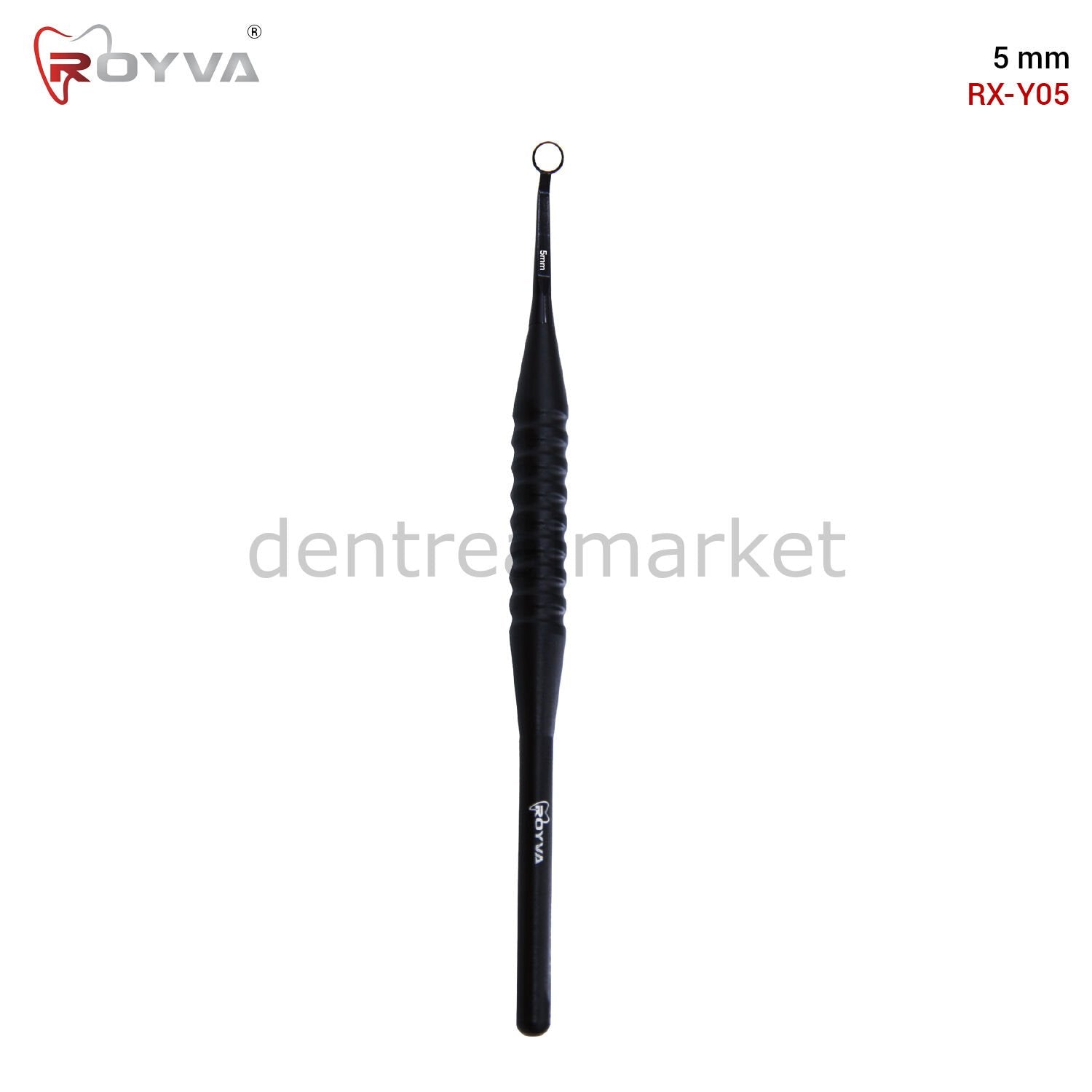 Royva Flexi Mirror - Microsurgical Mirror RX-Y05 5 mm