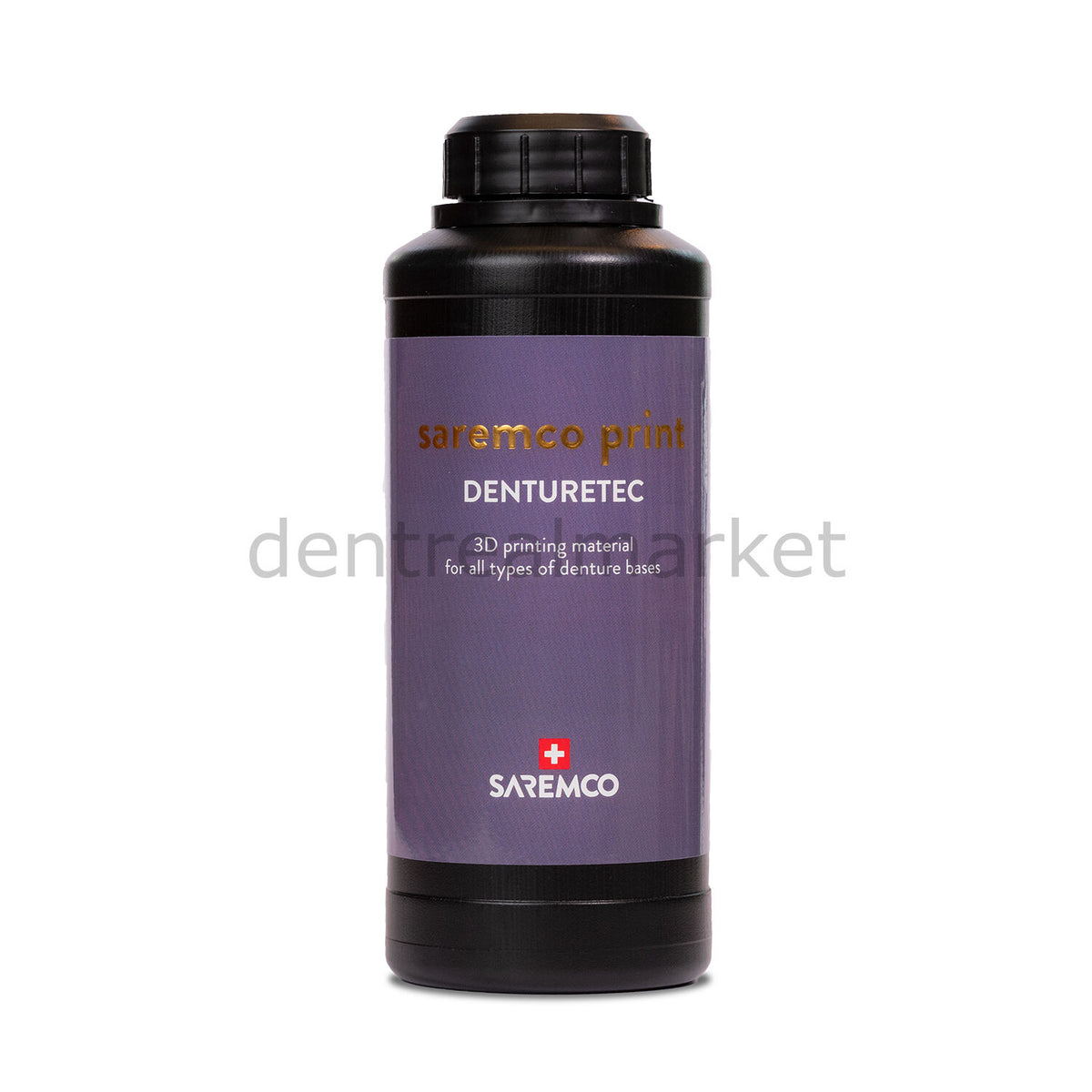 Saremco Denturetec Permanent Full Denture Base 3D Printer Resin 500 g