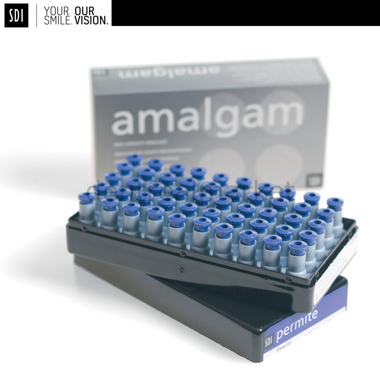 Sdi Dental Permite Capsule Amalgam 56% Silver - Size 2