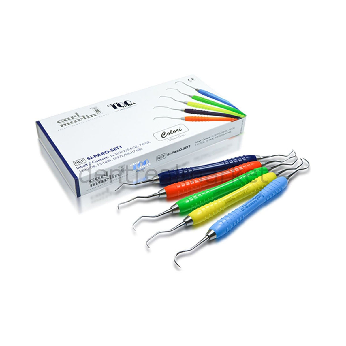 Carl Martin Paro Set Gracey Curette Set SI-972