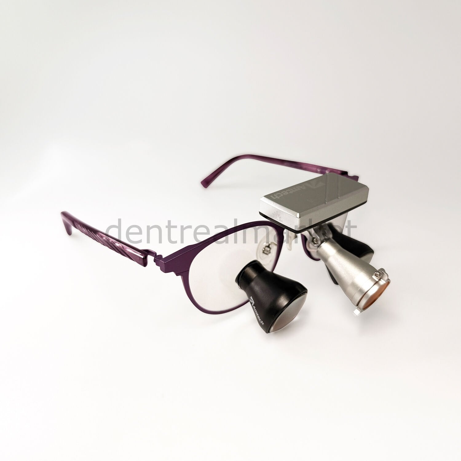 Amtech Optic 3.5X Titanium Frame Custom Loupe Wireless Light
