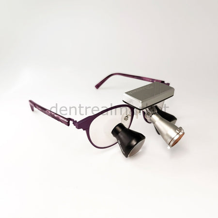 Amtech Optic 3.5X Titanium Frame Custom Loupe Wireless Light