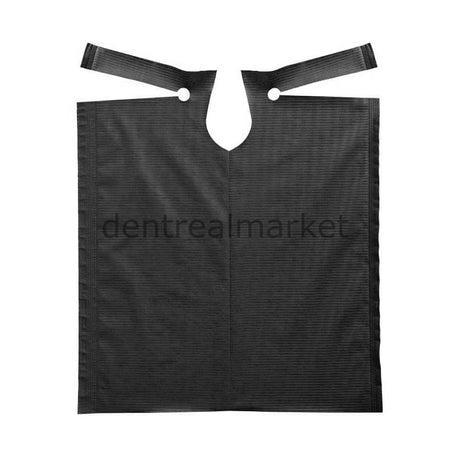 Ceda European Roll Dental Patient Bib – Black