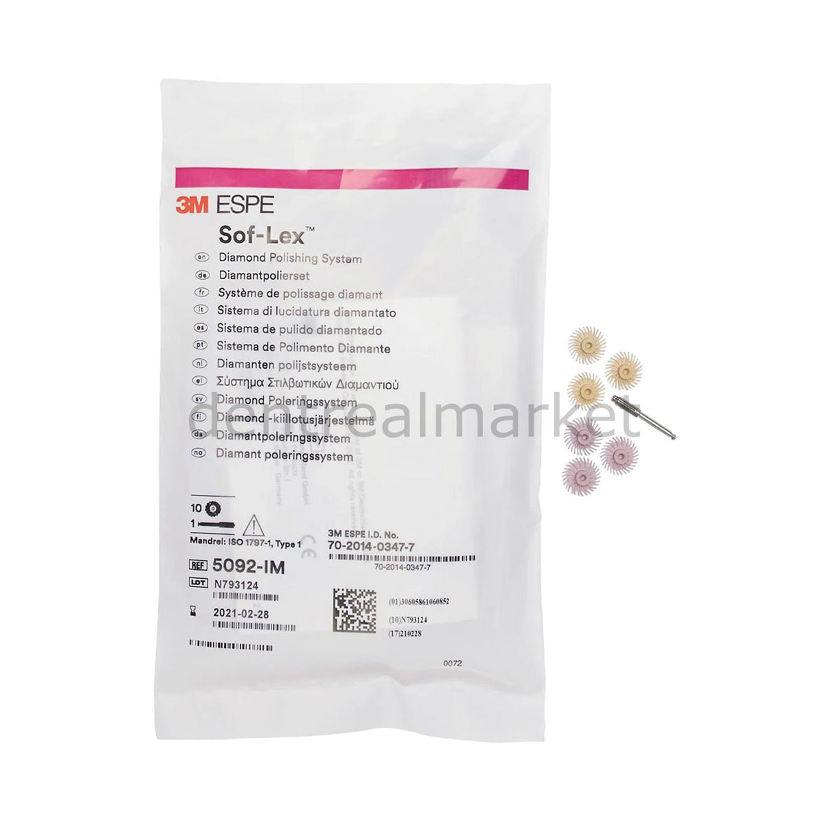 Solventum (3M) Sof-Lex Diamond Polishing System Kit