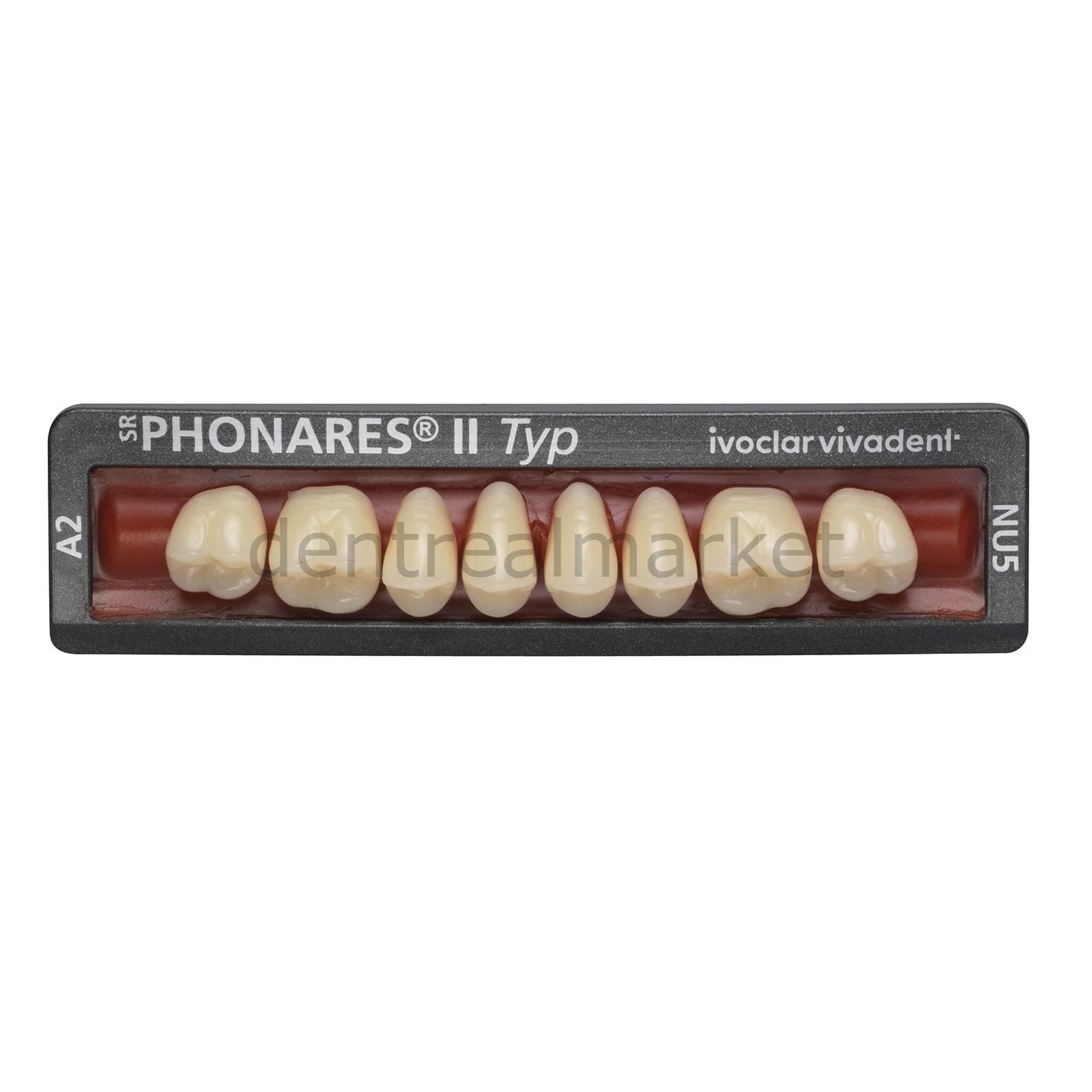 Ivoclar Vivadent SR Phonares II Typ Nano-Hybrid Composite Upper Posterior Teeth Set of 8