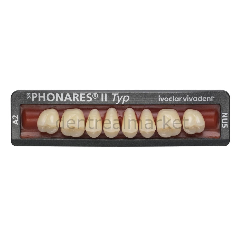 Ivoclar Vivadent SR Phonares II Typ Nano-Hybrid Composite Upper Posterior Teeth Set of 8