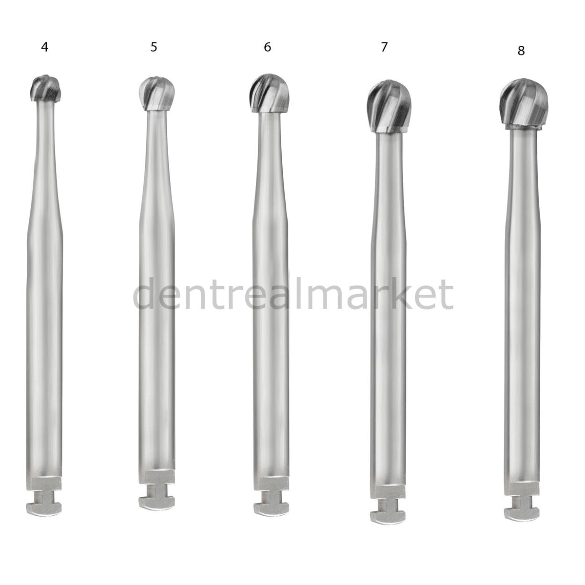 SS White Tungsten Carbide Burs 10-Pack