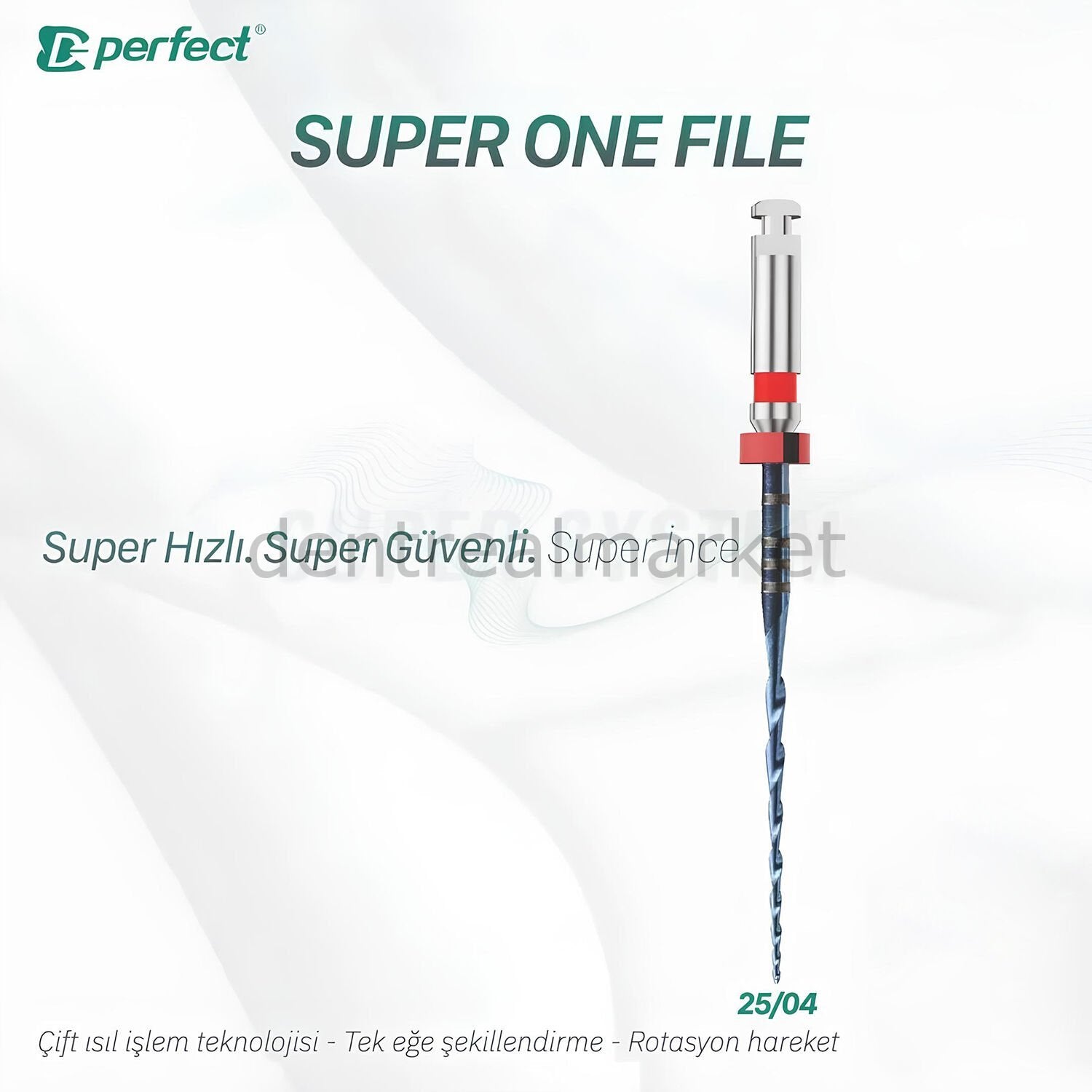 Perfect - Perfect Super System Super One File 3-Piece Blister File 25/ ...