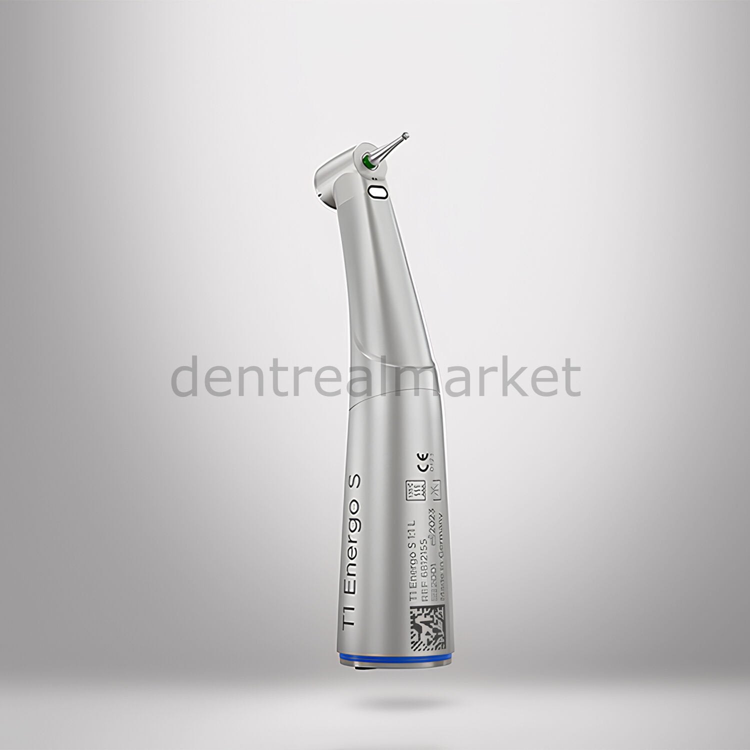 Dentsply Sirona T1 Energo S 1:1 L Lighted Contra-Angle — Blue Band