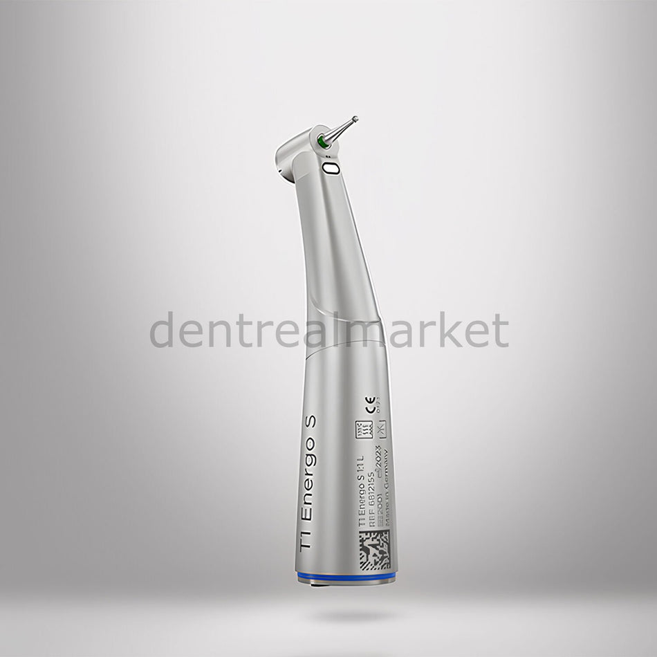 Dentsply Sirona T1 Energo S 1:1 L Lighted Contra-Angle — Blue Band