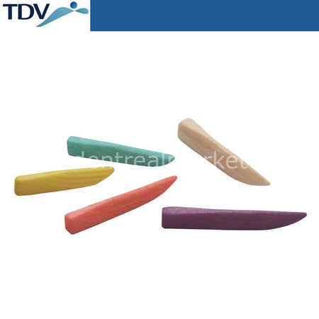 TDV Dental Anatomical Wood Wedge Refill