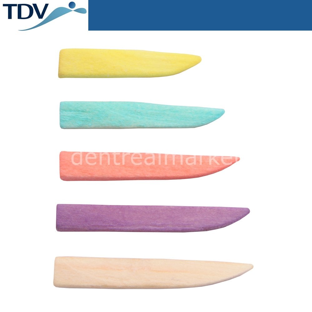 TDV Dental Anatomical Wood Wedge Assortment
