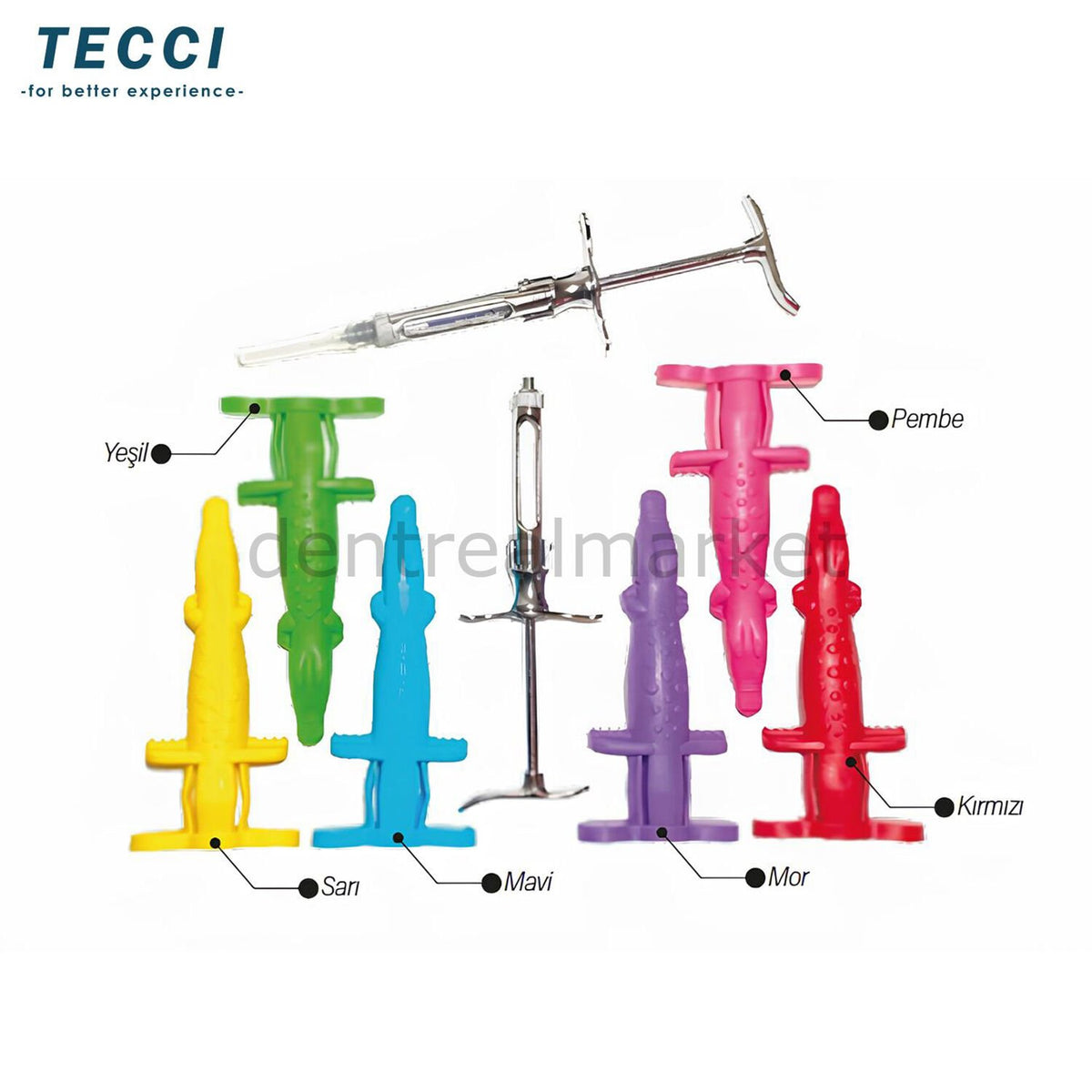 Tecci Cute Crocodile Carpule Set