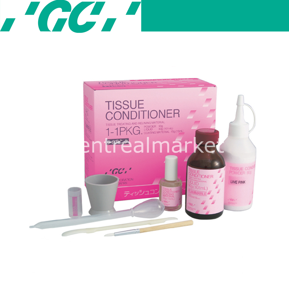 Gc Dental Tissue Conditioner - Soft Acrylic Relining Material