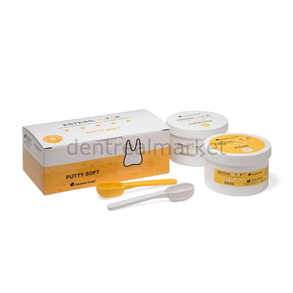 Tokuyama Estesil H2TOP Putty Hand-Mix A-Silicone Impression