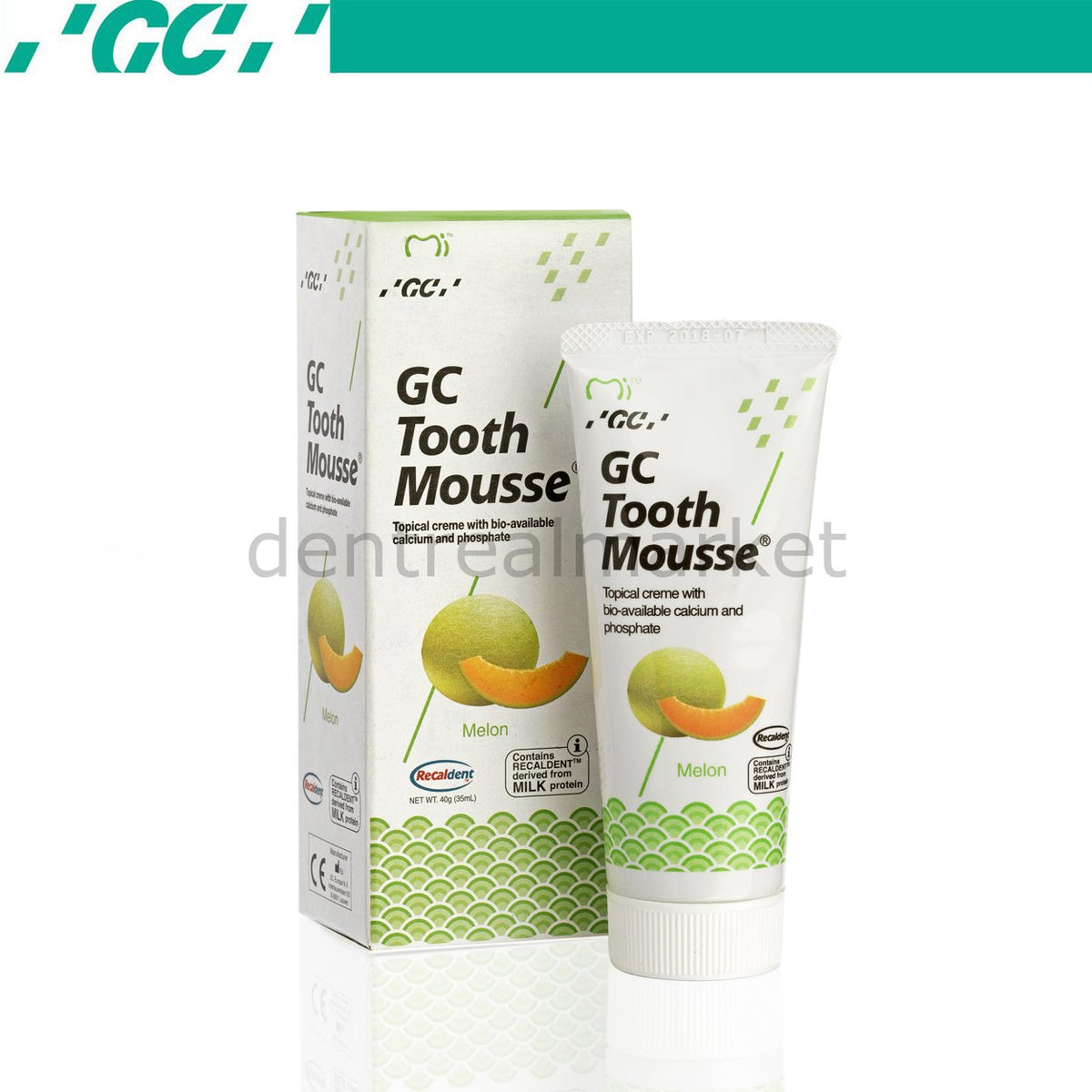 Tooth Mousse Topical Cream 40 Gr - Melon
