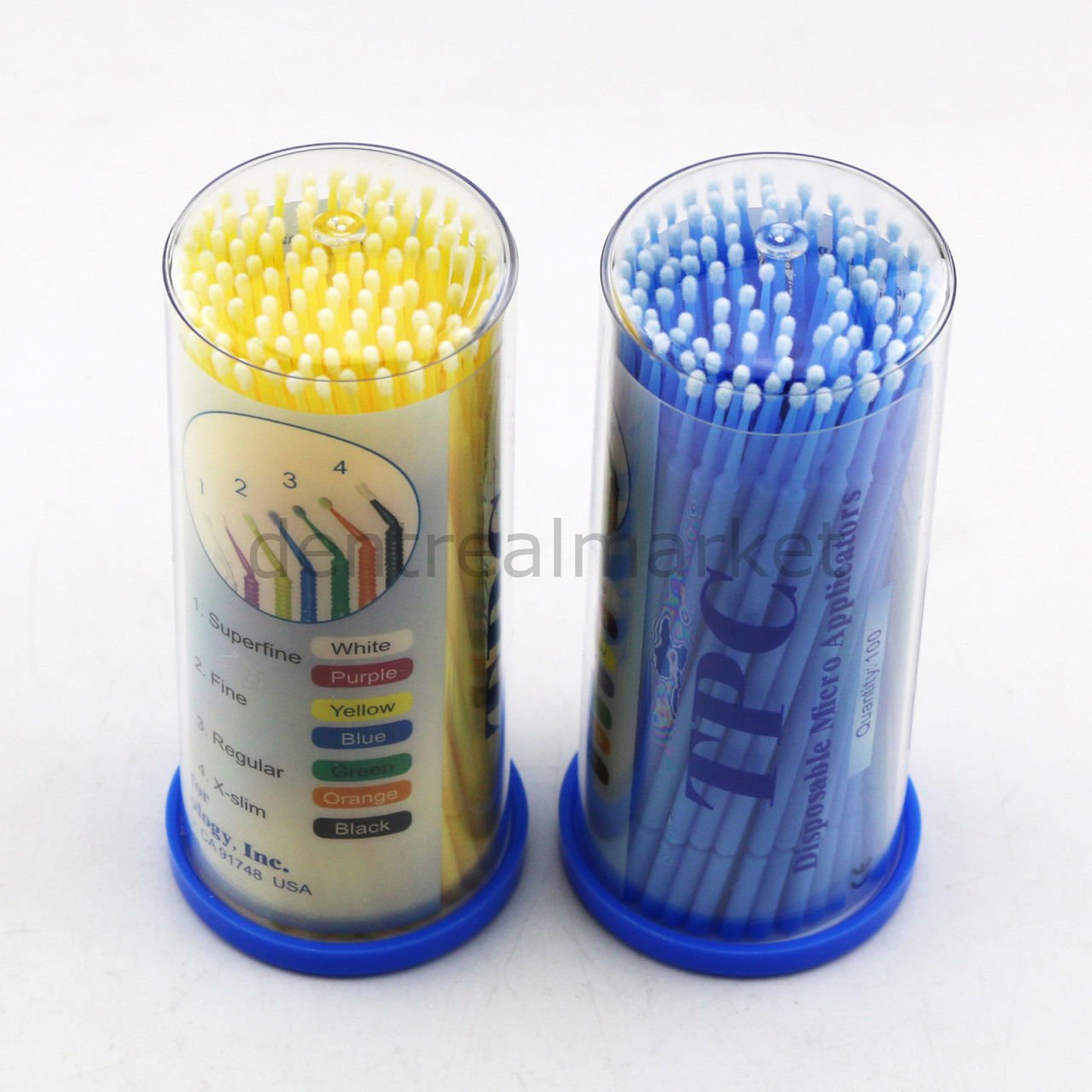 TPC Dental Bonding Brush Micro Applicators 4x100 pcs