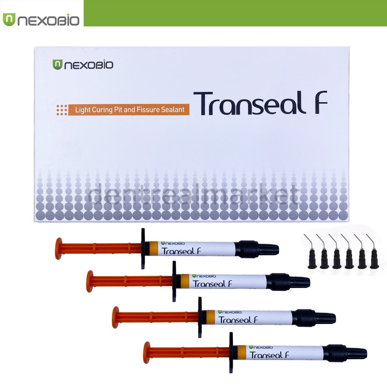 TranSeal F Fissure Sealant -Light Curing Pit- 4*1.2 ml