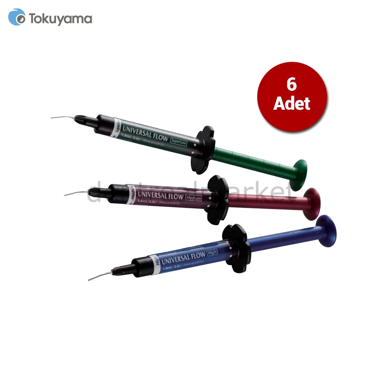 Tokuyama Estelite Universal Flow Composite Promo 6 pcs