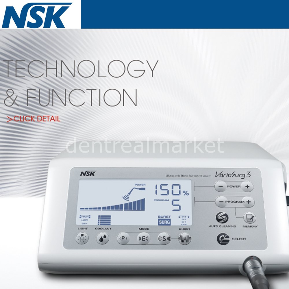 NSK VarioSurg 3 Illuminated Ultrasonic Piezo Surgery System