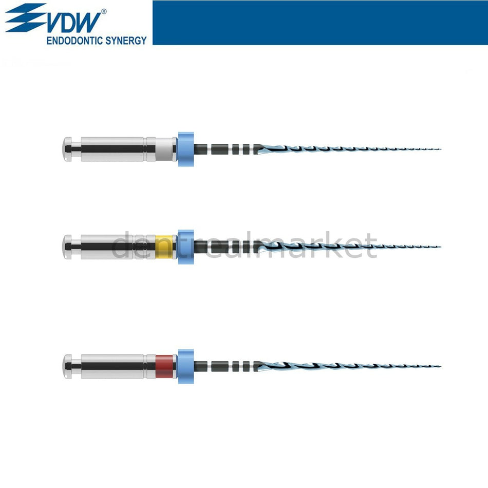 VDW Rotate Rotary Blue NiTi File 4-Piece Blister