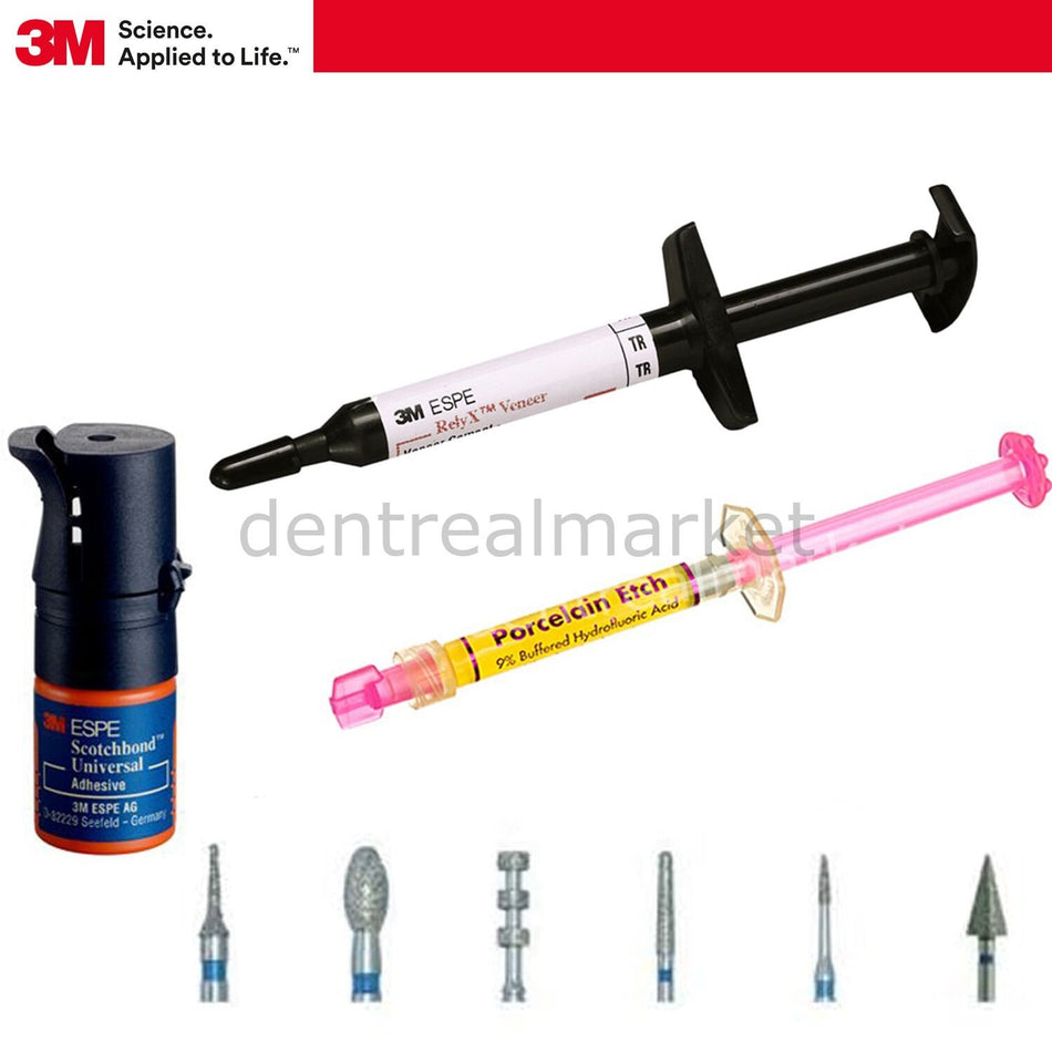 Solventum (3M) Veneer Laminate Cement + Bur Set