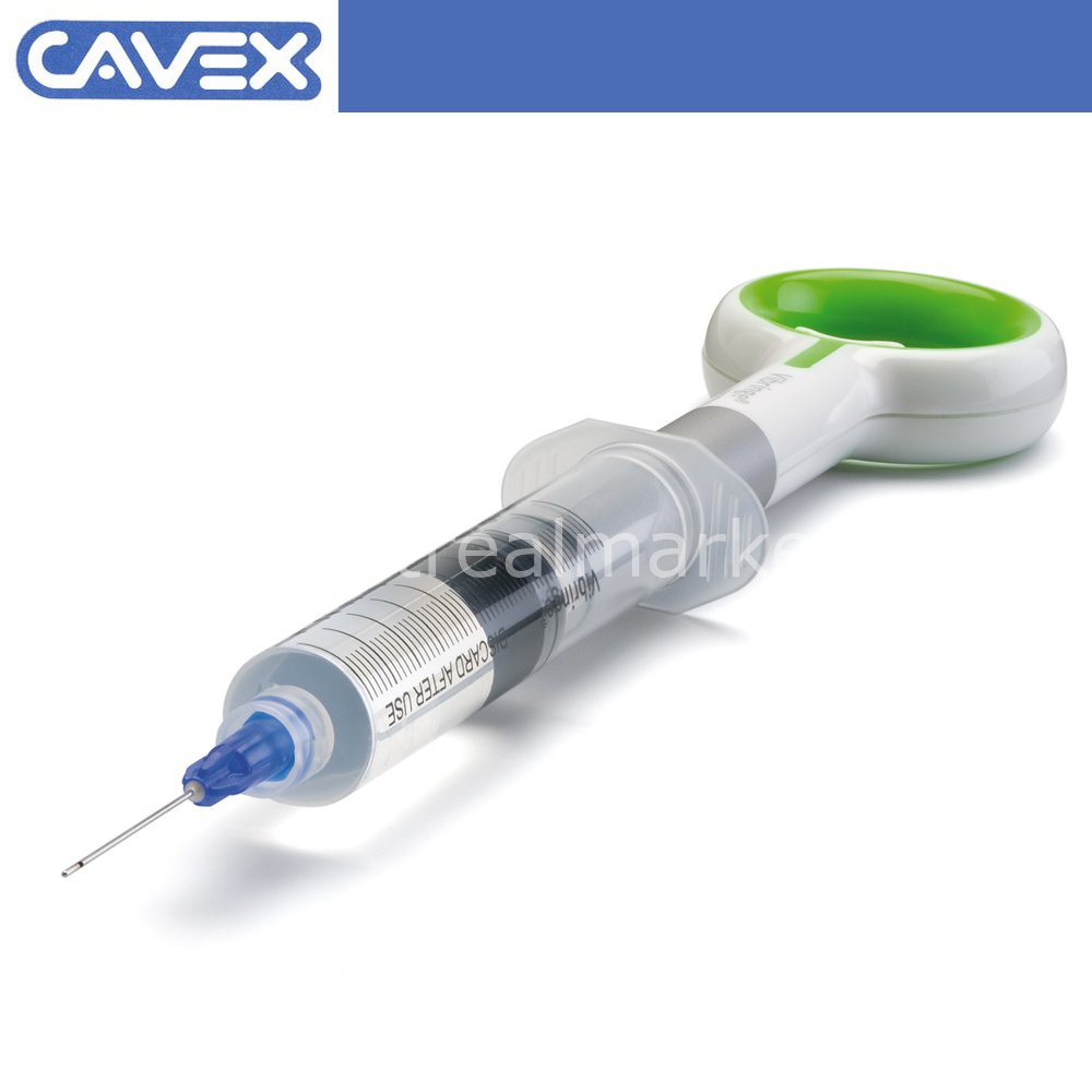 Cavex Vibringe Disposable Syringe — Pack of 50