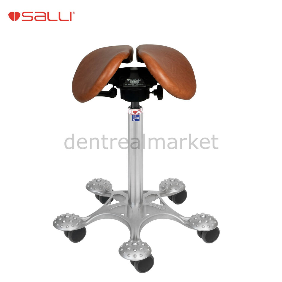 Salli SwingFit Vintage Cognac Clinician Stool