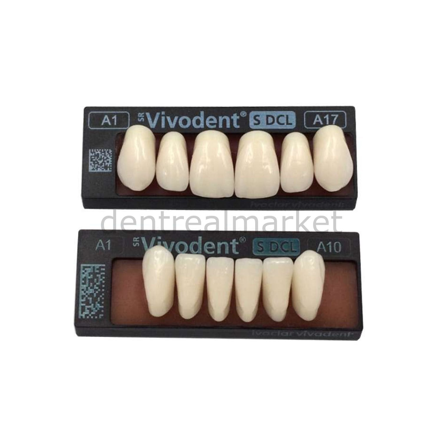 Ivoclar Vivadent SR Vivodent S DCL Lower Anterior Teeth Set of 6