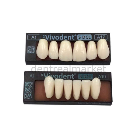 Ivoclar Vivadent SR Vivodent S DCL Lower Anterior Teeth Set of 6