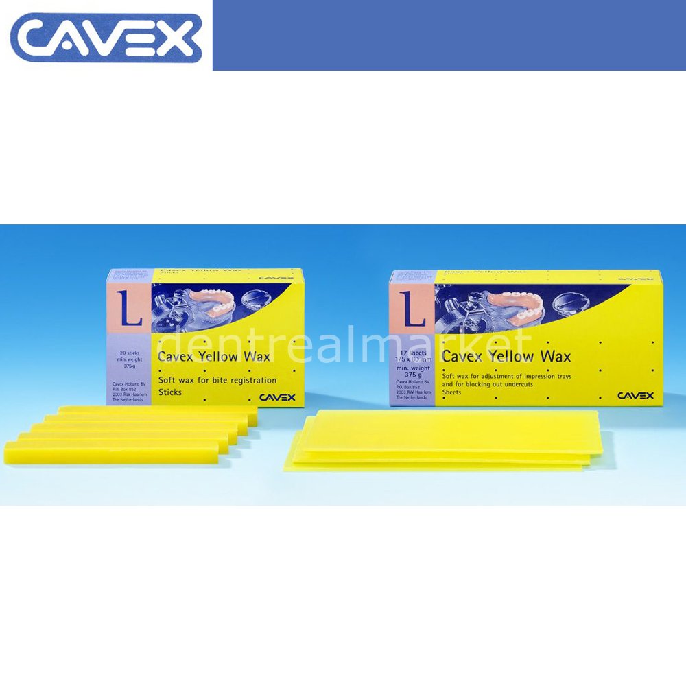 Cavex Yellow Wax Sticks