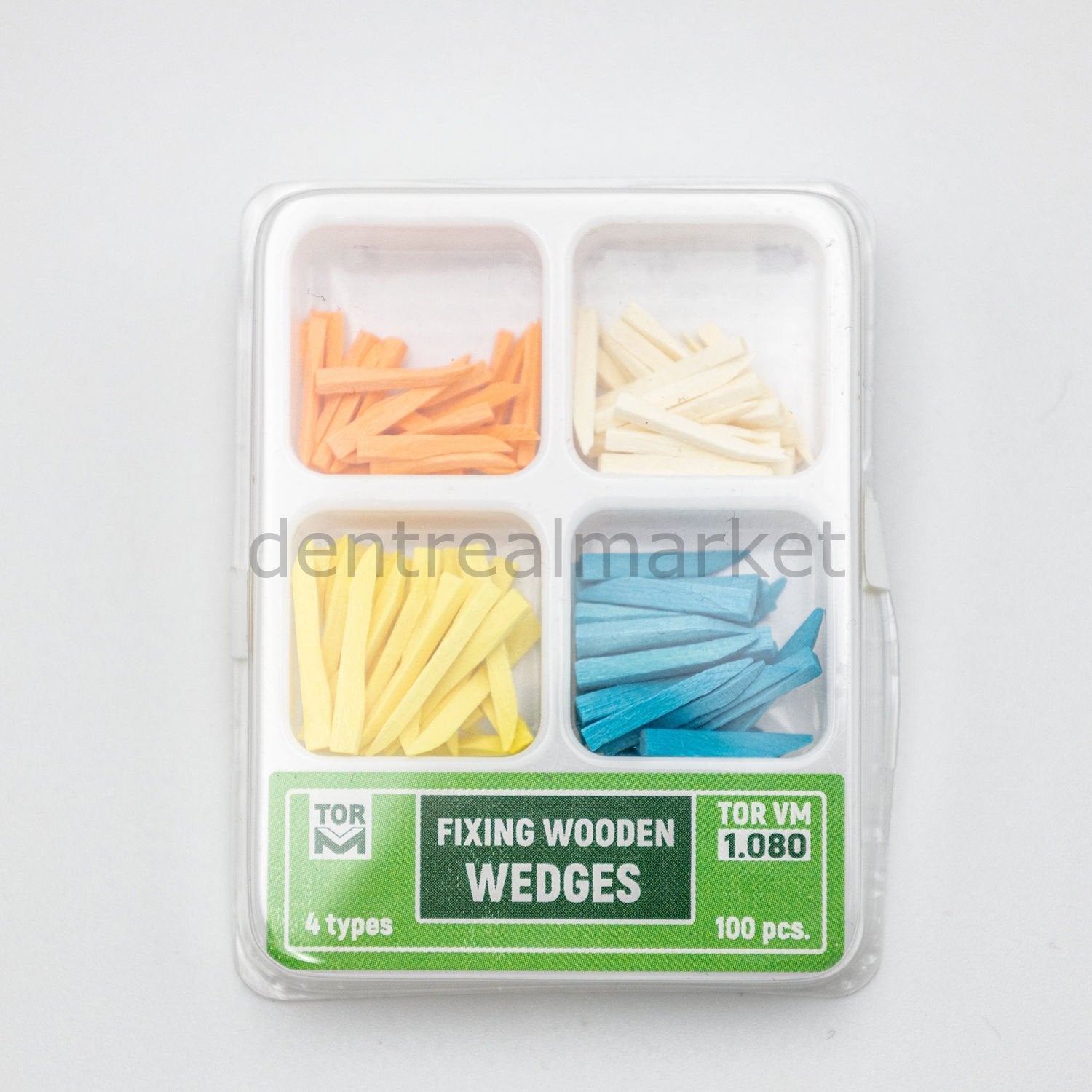 Tor VM Anatomical Wooden Wedge Pack of 100 - No. 1.080