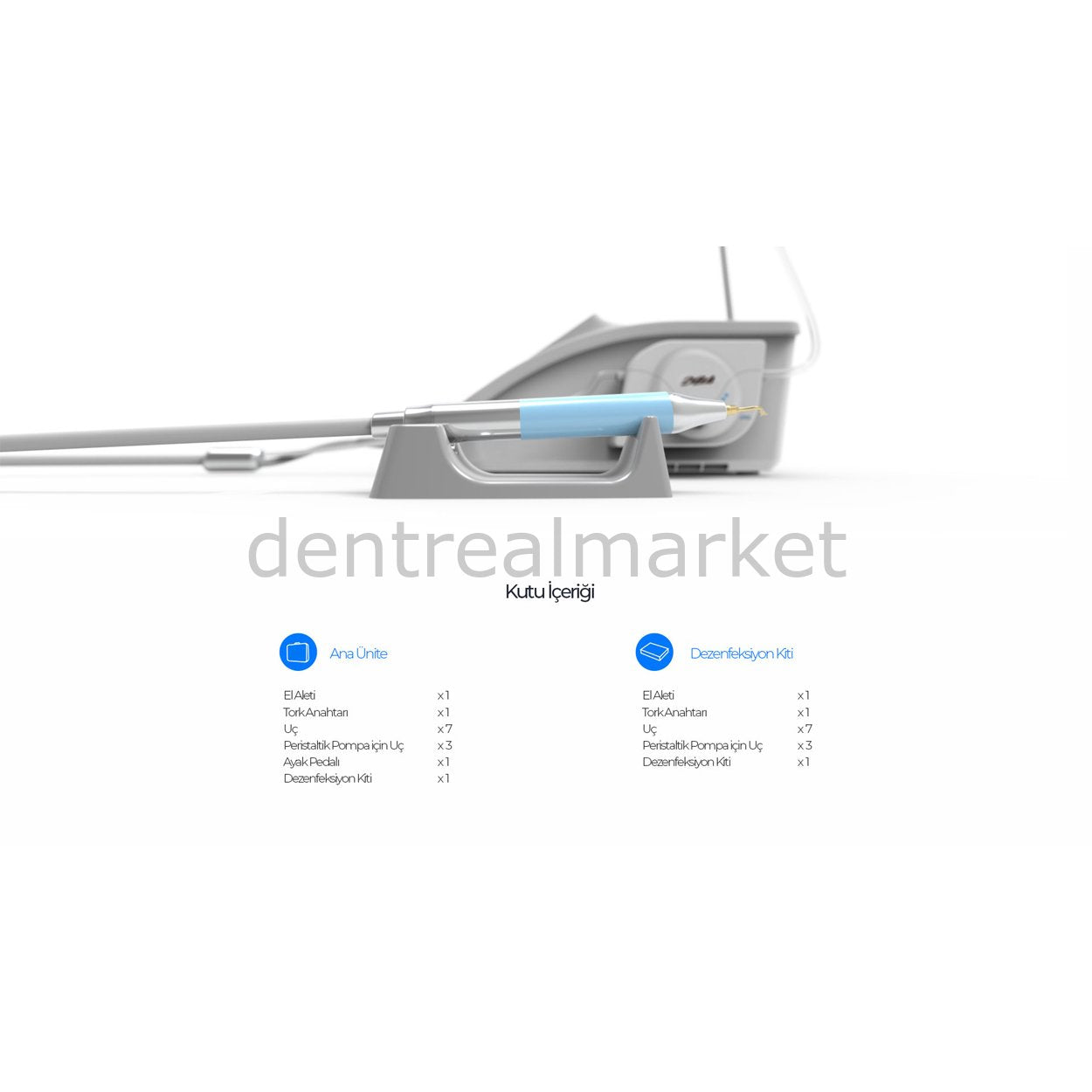 Woodpecker DBA Ultrasurgery Touch Piezo Ultrasonic Bone Cutting System with Light