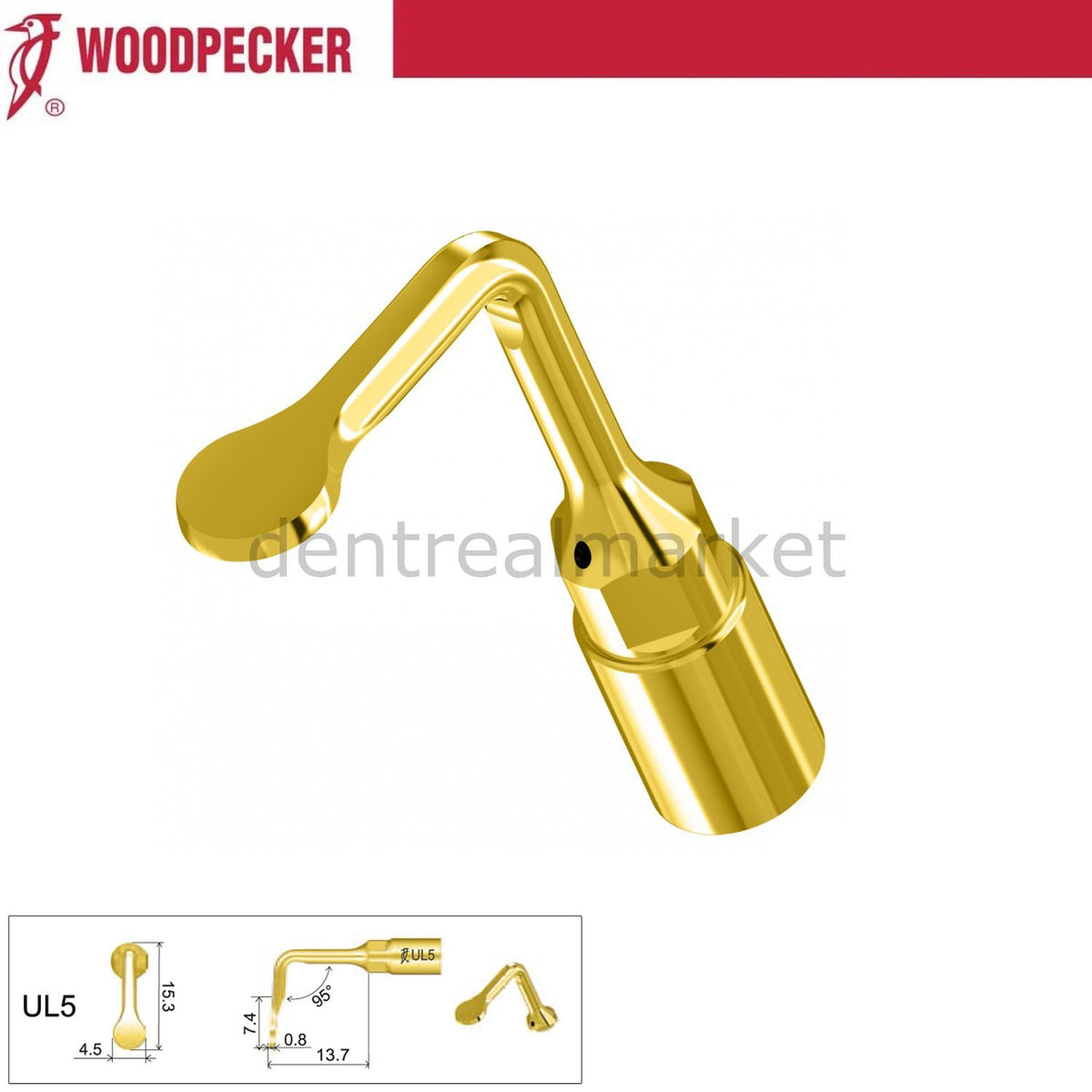 Woodpecker Mectron Piezo Tip - UL5