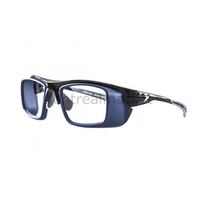 Medical Index MI-100PP X-Ray Protective Safety Glasses — Blue