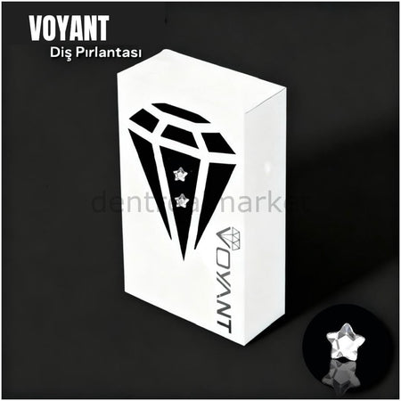 Voyant Voyant Natural Crystal Tooth Gem - Star Crystal