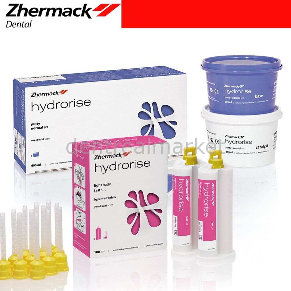 Zhermack Hydrorise Putty Fast Hand-Mix Kit