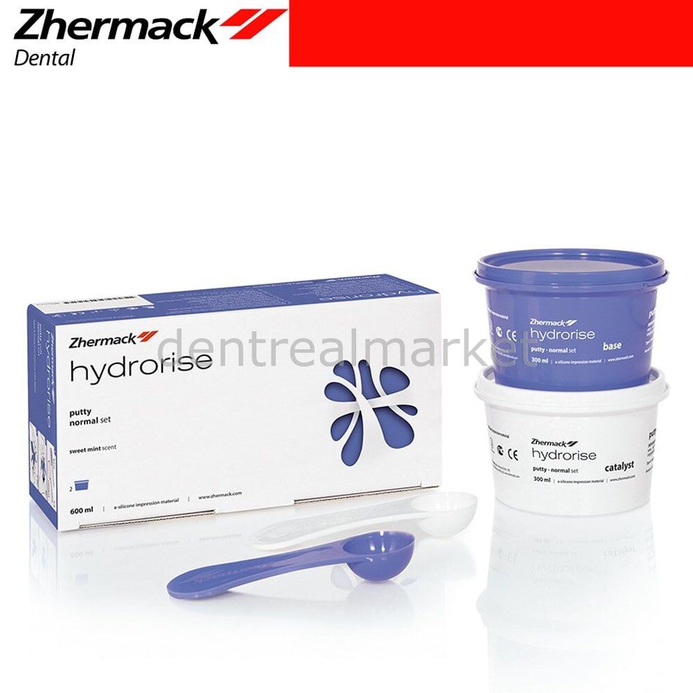 Zhermack Hydrorise Putty Fast Hand-Mix A-Silicone Impression