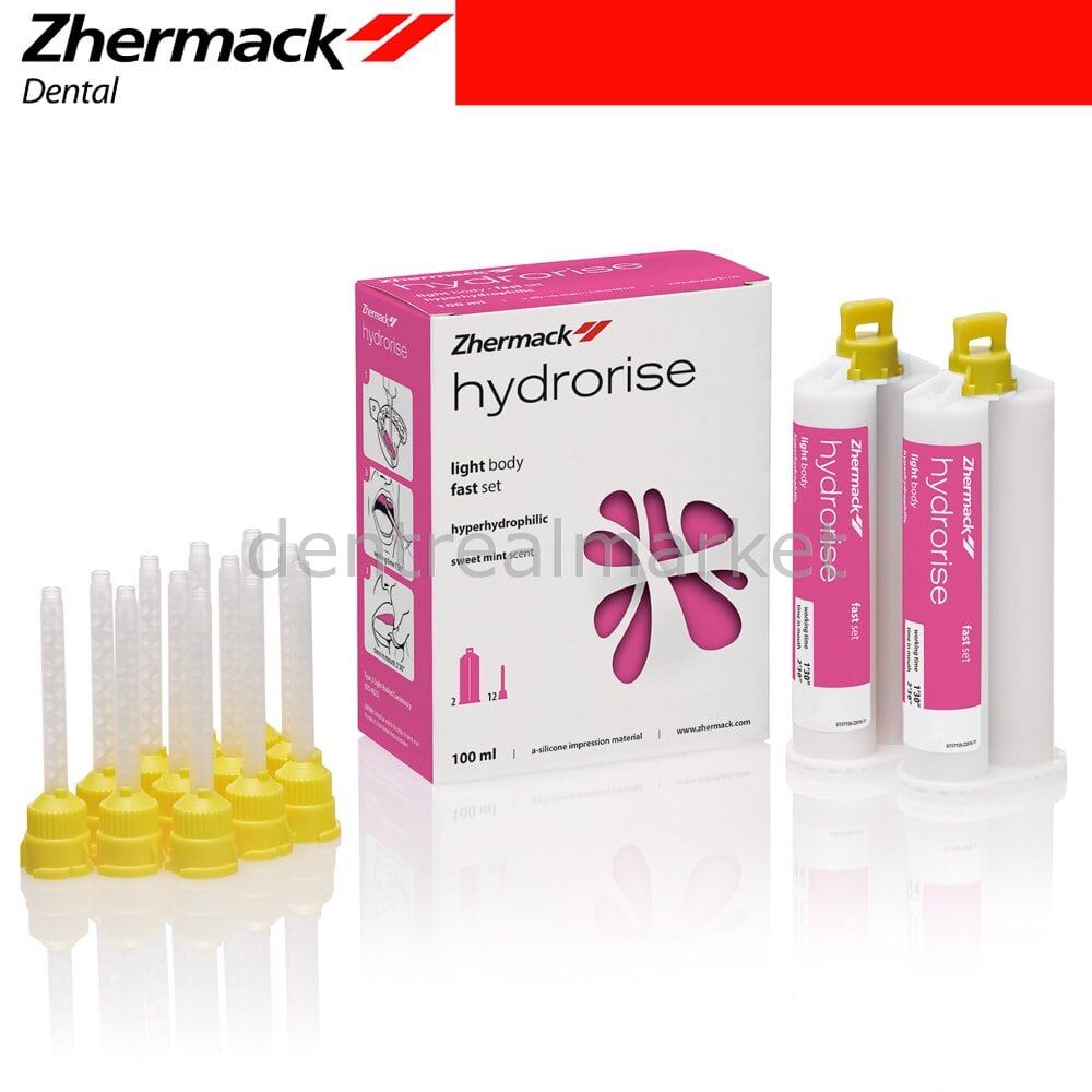Zhermack Hydrorise Light Body Wash Impression 2x50 ml Fast