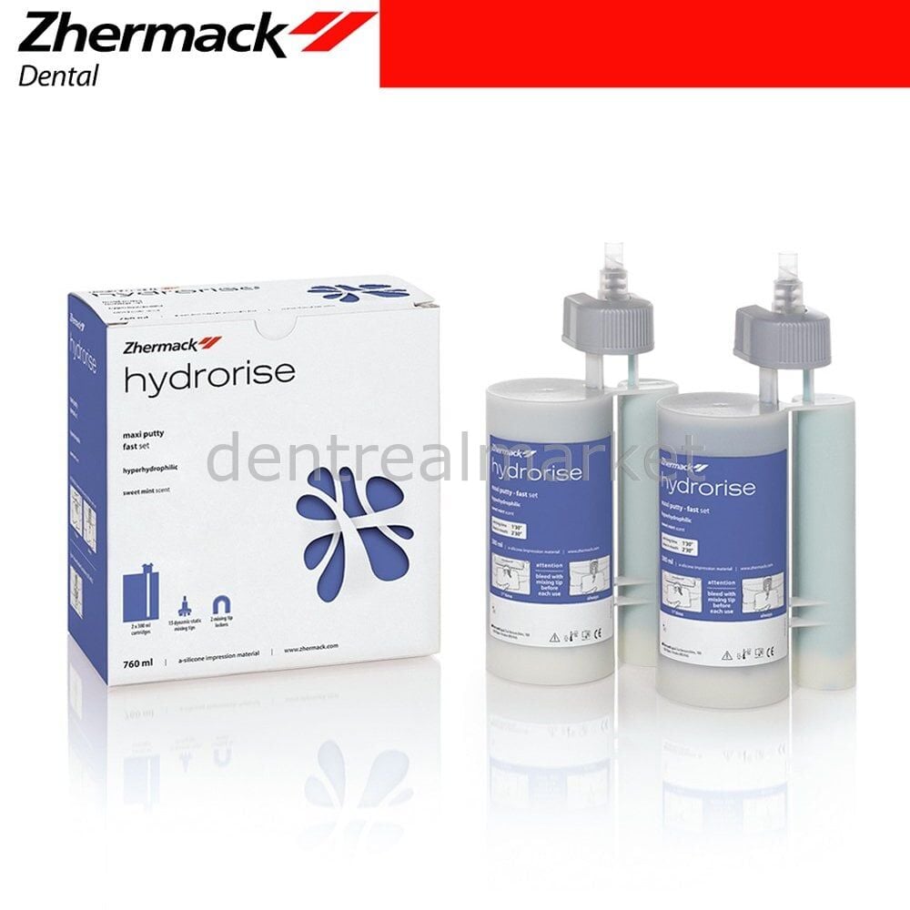 Zhermack Hydrorise Maxi Putty Set - 2x380 ml Fast
