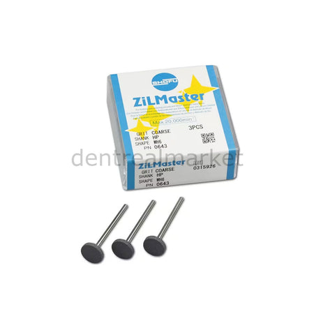 Shofu ZiLMaster Coarse HP WH6 Polishing Rubber 3 pcs